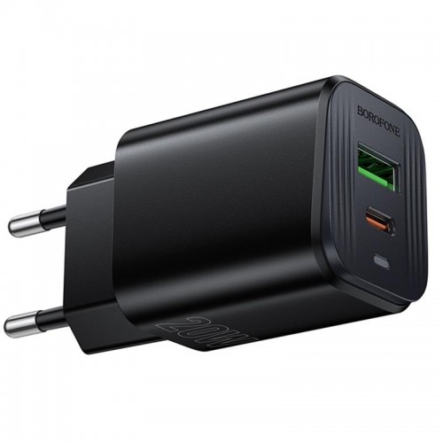 СЗУ Borofone BAS83A Star PD20W+QC3.0 (1USB-A/1C) Black