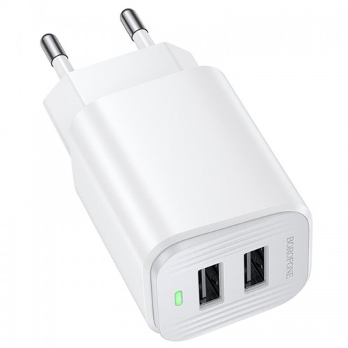 МЗП Borofone BAS81A Star 10.5W (2USB-A) White