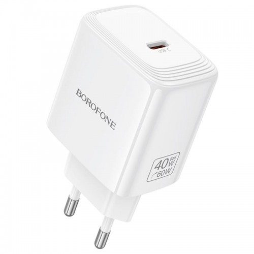 МЗП Borofone BN33 Fuente PD40W (1USB-C) White
