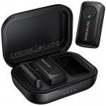 Петличний бездротовий мікрофон Borofone BFK17 Lemai dual-mic Type-C Black