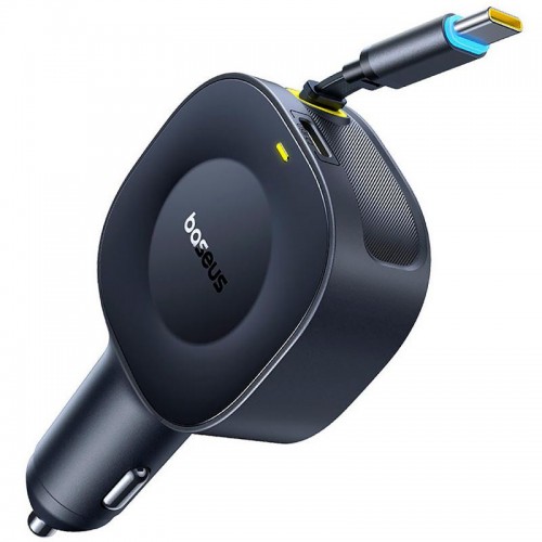 АЗУ Baseus PrimeTrip VR2 45W with retractable cable (2USB-C) (C02069) Cosmic Black