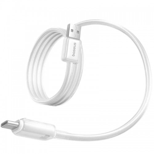 Дата кабель Baseus Crystal USB to Type-C 100W (2m) (E04279) Moon White