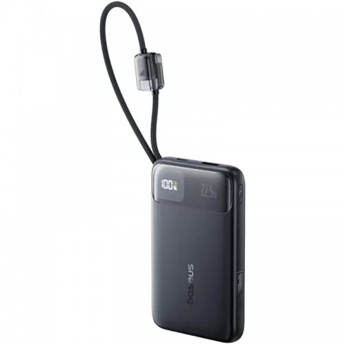 Портативное ЗУ Power Bank Baseus EnerFill FC11 PD22.5W with cable 10000 mAh (E0027R) Cosmic Black