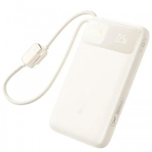 Портативное ЗУ Power Bank Baseus EnerFill FC11 PD22.5W with cable 10000 mAh (E0027R) Biege