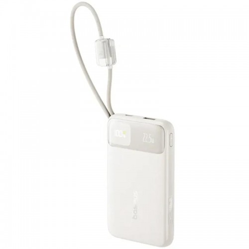 Портативное ЗУ Power Bank Baseus EnerFill FC11 PD22.5W with cable 10000 mAh (E0027R) Biege