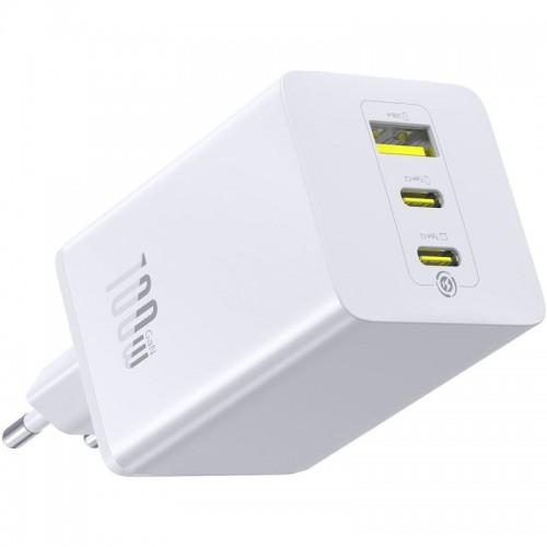 СЗУ Baseus EnerFill FE11 Fast Charger 100W (1USB-A/2C) (P101821) Moon White