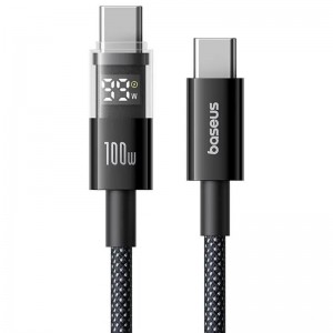 Дата кабель Baseus Display 2 Type-C to Type-C 100W (1m) (P10382702) Cosmic Black