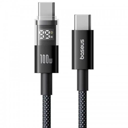 Дата кабель Baseus Display 2 Type-C to Type-C 100W (1m) (P10382702) Cosmic Black