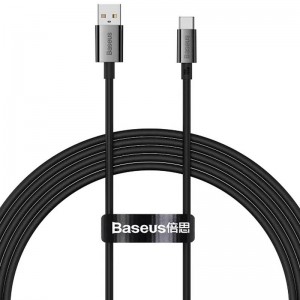 Дата кабель Baseus Superior Series USB to Type-C 100W (2m) (P103201) Cluster Black