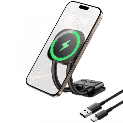 Автодержатель с БЗУ Baseus PrimeTrip C03s Pro Magnetic Wireless Charging (C0013B) Cosmic Black