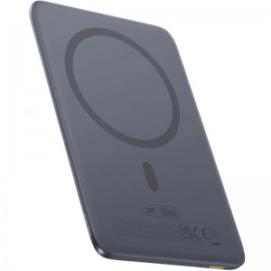 Портативное ЗУ Power Bank Baseus PicoGo AM41 Ultra-Slim 20W с БЗУ 5000mAh (PPKPC-0520) Space Grey