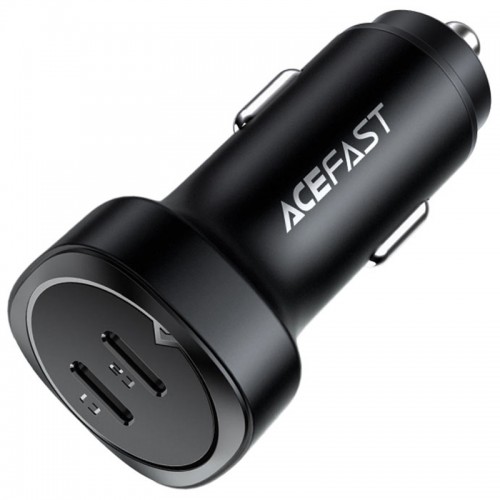 АЗП Acefast B2 PD36W+PD36W total 72W (2USB-C) Black