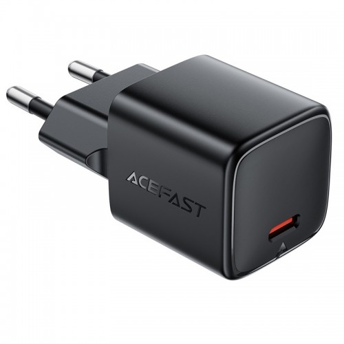 МЗП Acefast A117 mini PD20W GaN (1USB-C) + кабель Type-C to Lightning Black