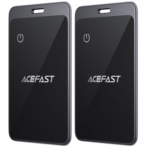 Трекер Acefast S3 Metal Card 100 mAh (2ps) Gray