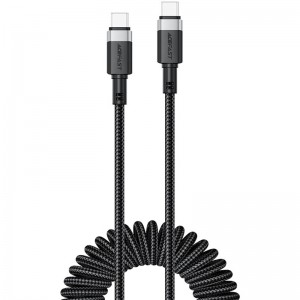 Дата кабель Acefast C14-03 Type-C to Type-C 60W (1.2m) Black