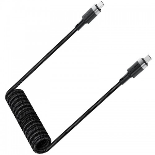 Дата кабель Acefast C14-03 Type-C to Type-C 60W (1.2m) Black