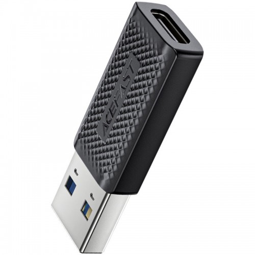 Переходник Acefast J2 USB Male to Type-C Female USB3.0 Black
