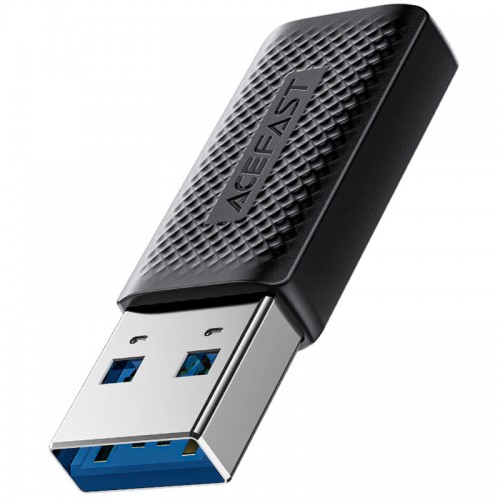 Переходник Acefast J2 USB Male to Type-C Female USB3.0 Black