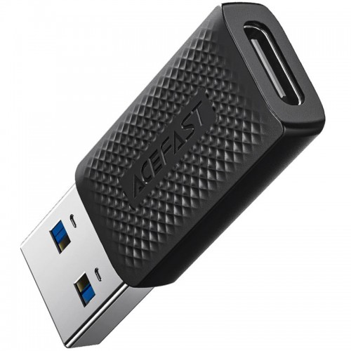 Переходник Acefast J2 USB Male to Type-C Female USB3.0 Black