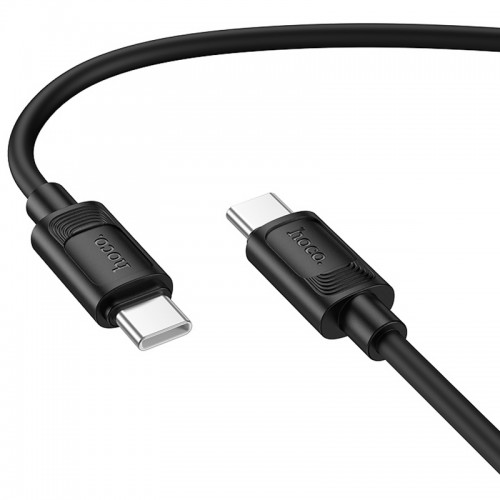 Дата кабель Hoco X122 Benefit Type-C to Type-C 60W (1m) Black