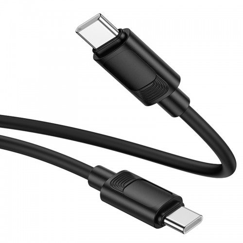 Дата кабель Hoco X122 Benefit Type-C to Type-C 60W (1m) Black