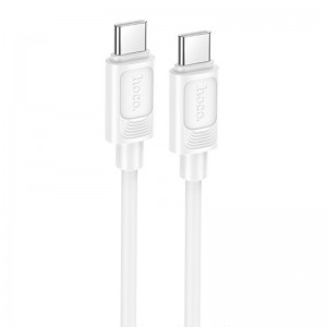 Дата кабель Hoco X122 Benefit Type-C to Type-C 60W (1m) White