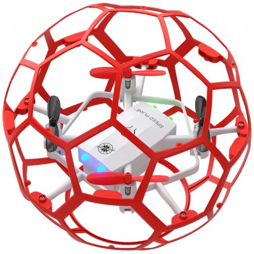 Літак на радіокеруванні SCHE L0717 Ball Drone Red