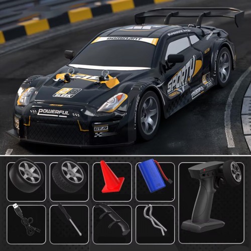 Дрифт машинка на радиоуправлении NISSAN GT-R SCHE Y1806 Black