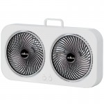 Настільний вентилятор F105 Dual-Fan Design 1800mAh Black