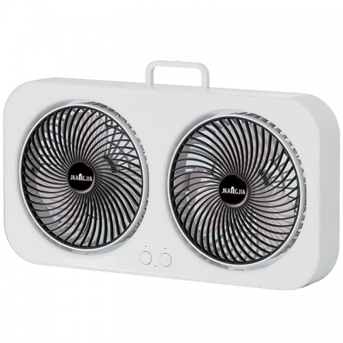 Настольный вентилятор F105 Dual-Fan Design 1800mAh Black