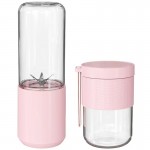 Портативный блендер / соковыжималка N8 400+300ml 60W 1500mAh Pink