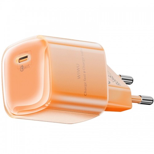 Сетевое зарядное устройство WIWU G037 Jelly PD60W GaN (1USB-C) Orange