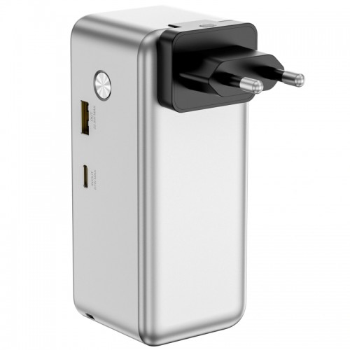 Повербанк 67W WIWU PM501 15000mAh Power Mega з кабелем Type-C Silver