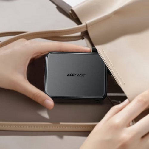 Повербанк Acefast M28 10000mAh 22.5W с кабелем Type-C Black