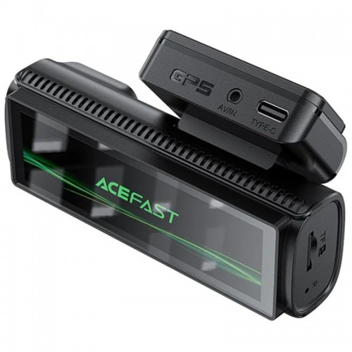 Видеорегистратор Acefast X2 с 2 камерами (передняя 4K задняя 2K) GPS Wi-Fi Black