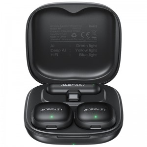 Петличный беспроводной микрофон Acefast R1 Type-C Black