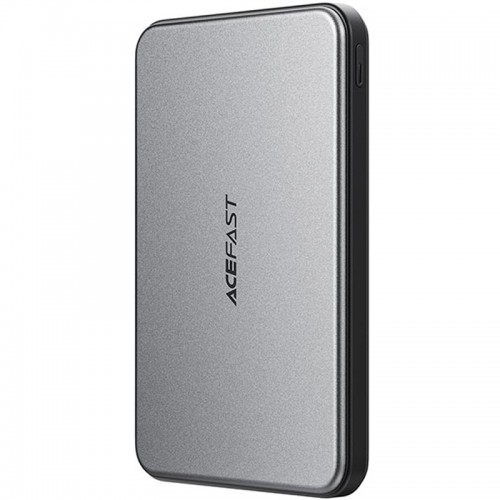Ультратонкий павербанк MagSafe Acefast M30 PD20W 5000 mAh с кабелем Type-C Black
