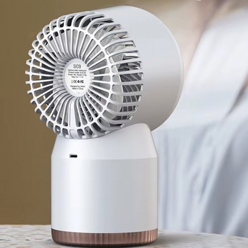 Настільний вентилятор SL09 з водяним охолодженням 3600 mAh White