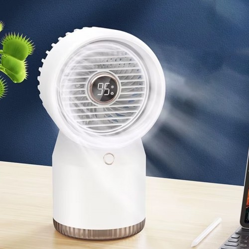 Настільний вентилятор SL09 з водяним охолодженням 3600 mAh White