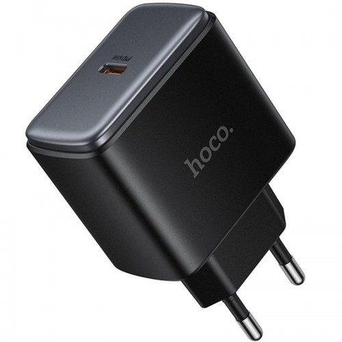 Мережевий зарядний пристрій Hoco C159A Upgrade PD65W (1USB-C) Black