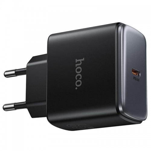 Мережевий зарядний пристрій Hoco C159A Upgrade PD65W (1USB-C) Black