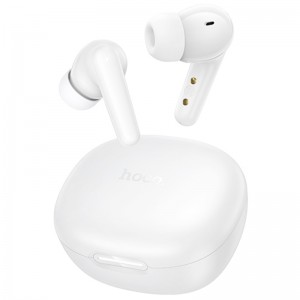 Беспроводные Bluetooth наушники TWS Hoco EQ100 Intelligent AI translation (App) White