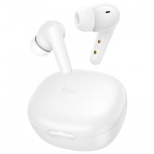 Беспроводные Bluetooth наушники TWS Hoco EQ100 Intelligent AI translation (App) White