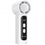 Портативный вентилятор Hoco HX601 handheld folding fan 3000 mAh White