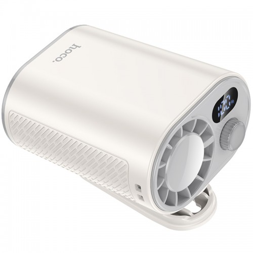 Портативный вентилятор Hoco HX609 3600 mAh с клипсой White