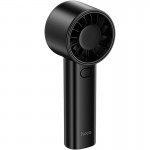 Портативный вентилятор Hoco HX600 handheld folding fan 1200 mAh Black