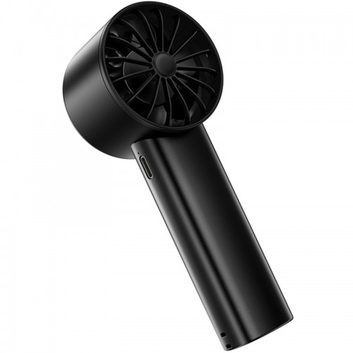 Портативный вентилятор Hoco HX600 handheld folding fan 1200 mAh Black