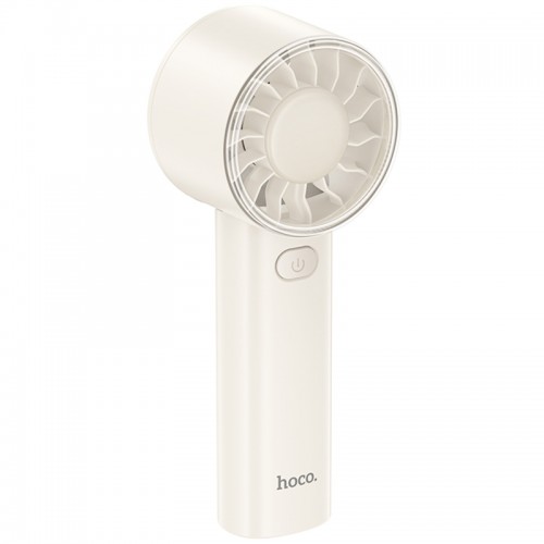 Портативный вентилятор Hoco HX600 handheld folding fan 1200 mAh White