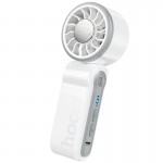 Портативный вентилятор Hoco HX604 handheld folding fan 3000 mAh White