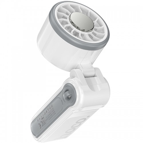 Портативный вентилятор Hoco HX604 handheld folding fan 3000 mAh White